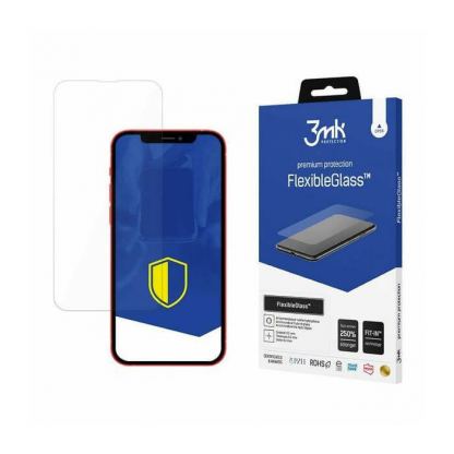 3mk FlexibleGlass Screen Protector - хибридно стъклено защитно покритие за дисплея на iPhone 13 Pro Max (прозрачен)