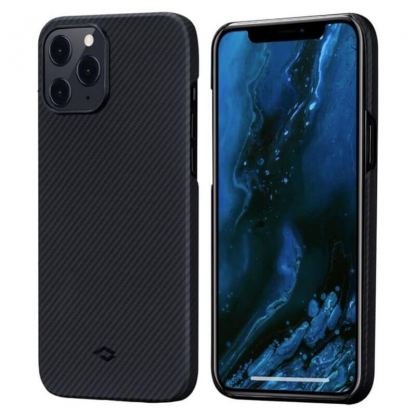 Pitaka Air Case - кевларен кейс за iPhone 12 Pro Max (черен) 