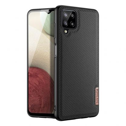 Dux Ducis Fino Series Case - хибриден удароустойчив кейс за Samsung Galaxy A12, Galaxy M12 (черен)