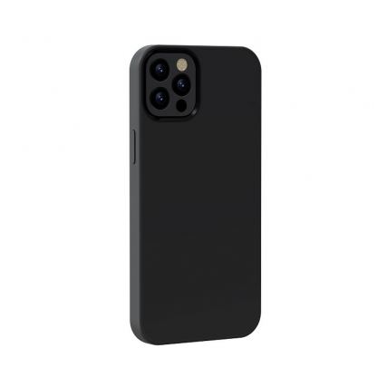 Devia Nature Magnetic Case - силиконов (TPU) калъф с вграден магнитен конектор (MagSafe) за iPhone 13 (черен)