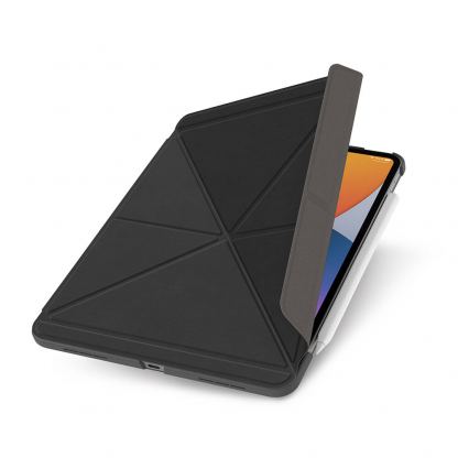 Moshi VersaCover Case - калъф и поставка за iPad Pro 11 M1 (2021), iPad Pro 11 (2020), iPad Pro 11 (2018), iPad Air 4 (2020) (черен)