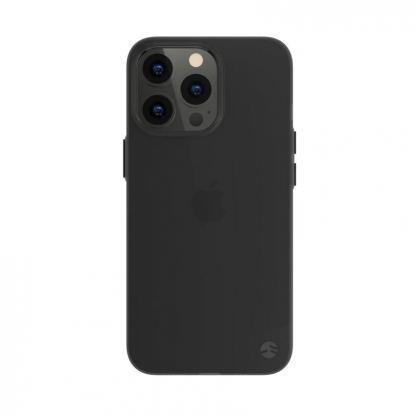 SwitchEasy 0.35 UltraSlim Case - тънък полипропиленов кейс 0.35 мм. за iPhone 13 Pro (черен-прозрачен)