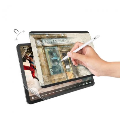SwitchEasy SwitchPaper Magnetic Screen Protector 2in1 - комплект магнитно покритие (подходящо за рисуване) и защитно покритие за дисплея на iPad Pro 11 M1 (2021), iPad Pro 11 (2020), iPad Pro 11 (2018), iPad Air 4 (2020) (прозрачно)
