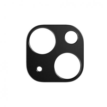 SwitchEasy LenShield Aluminum Camera Lens Protector - предпазна плочка за камерата на iPhone 13 mini, iPhone 13 (черен)