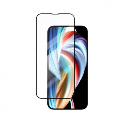 SwitchEasy Glass Pro Full Cover Tempered Glass - калено стъклено защитно покритие за дисплея на iPhone 13 Pro Max (черен-прозрачен)