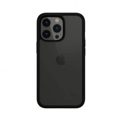 SwitchEasy AERO Plus Case - хибриден удароустойчив кейс за iPhone 13 Pro Max (черен-прозрачен)