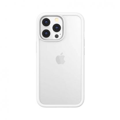 SwitchEasy AERO Plus Case - хибриден удароустойчив кейс за iPhone 13 Pro (бял-прозрачен)