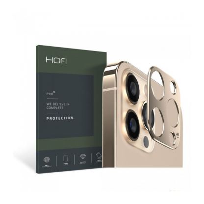 Hofi Alucam Pro Lens Protector - предпазна плочка за камерата на iPhone 13 Pro, iPhone 13 Pro Max (златист)