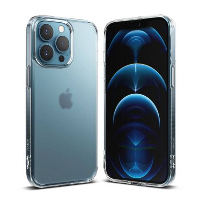 Ringke Fusion Matte Case - хибриден удароустойчив кейс за iPhone 13 Pro (прозрачен-мат)