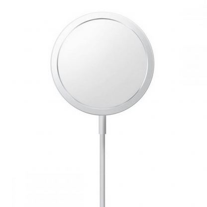 Joyroom  USB-C Magnetic Wireless Qi Charger 15W - поставка (пад) за безжично зареждане за iPhone с Magsafe (сребрист)