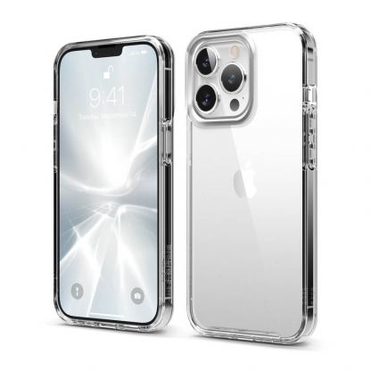 Elago Hybrid Case - хибриден удароустойчив кейс за iPhone 13 Pro (прозрачен)