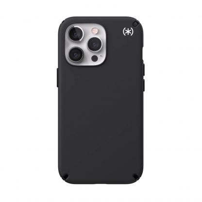 Speck Presidio 2 Pro Case - удароустойчив хибриден кейс за iPhone 13 Pro (черен)