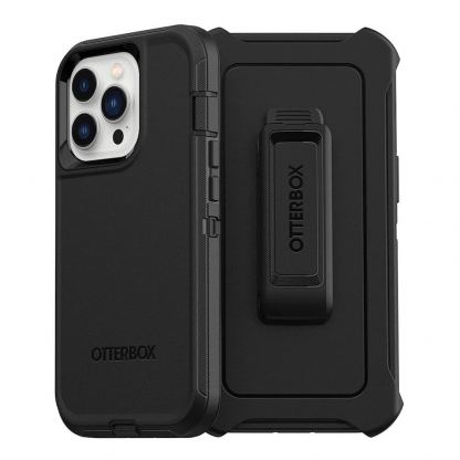 Otterbox Defender Case - изключителна защита за iPhone 13 Pro (черен)