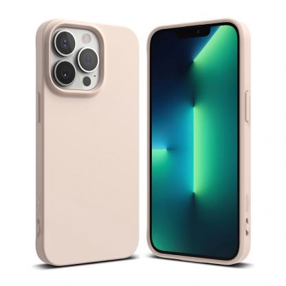 Ringke Air S Case - силиконов (TPU) калъф за iPhone 13 Pro (розов)