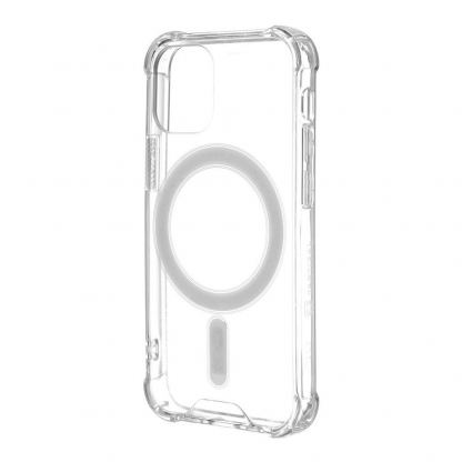 Tactical MagForce Plyo Case - хибриден удароустойчив кейс с MagSafe за iPhone 13 Pro (прозрачен)