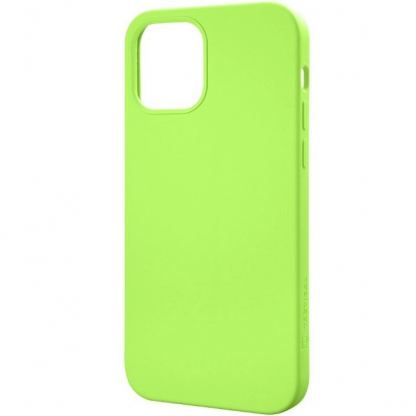 Tactical Velvet Smoothie Cover - силиконов калъф за iPhone 13 Pro Max (зелен)