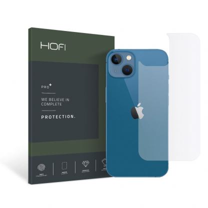 Hofi Hybrid Pro Plus Back Protector - хибридно защитно покритие за задната част на iPhone 13 (прозрачно)
