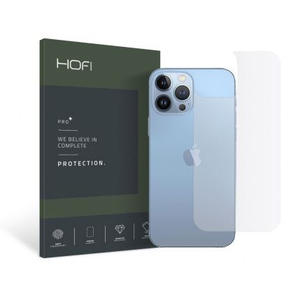 Hofi Hybrid Pro Plus Back Protector - хибридно защитно покритие за задната част на iPhone 13 Pro Max (прозрачно)