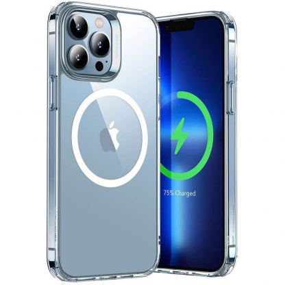 ESR Classic Hybrid MagSafe Case - хибриден кейс с висока степен на защита с MagSafe за iPhone 13 Pro Max (прозрачен) 