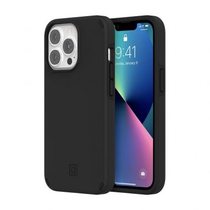 Incipio Duo MagSafe Case - удароустойчив хибриден кейс с MagSafe за iPhone 13 Pro (черен)