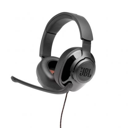 JBL Quantum 300 Over-Ear Gaming Headset - гейминг слушалки с микрофон и 3.5mm жак (черен)