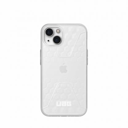 Urban Armor Gear Civilian - удароустойчив хибриден кейс за iPhone 13 (прозрачен)
