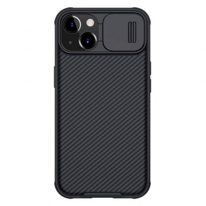 Nillkin CamShield Pro Case - хибриден удароустойчив кейс за iPhone 13 (черен)