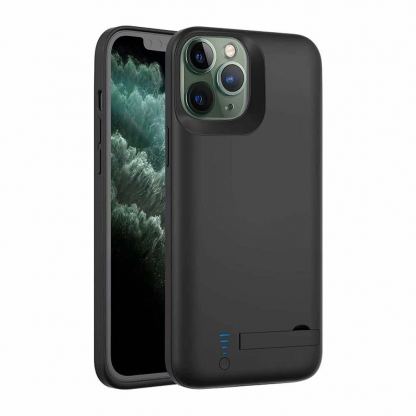 JC Battery Case 5000mAh - кейс с вградена батерия за iPhone 12, iPhone 12 Pro (черен)