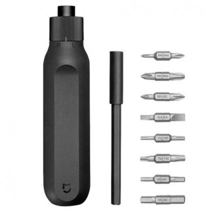 Xiaomi Mi 16 in 1 Ratchet Screwdriver Kit - комплект многоточкова отверка и 16 различни накрайника (8 броя двустранни) (черен)