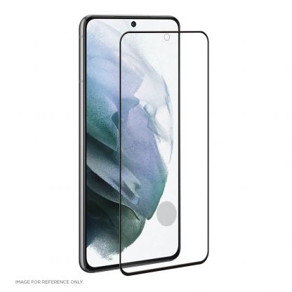 Prio 3D Glass Full Screen Curved Tempered Glass - калено стъклено защитно покритие за Samsung Galaxy S22 Plus (черен-прозрачен)(bulk)
