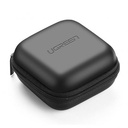 Ugreen Headphones Cover Case - удароусточив кейс за Apple AirPods и други слушалки (черен)