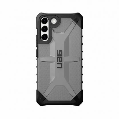 Urban Armor Gear Plasma Case - удароустойчив хибриден кейс за Samsung Galaxy S22 Plus (черен-прозрачен)