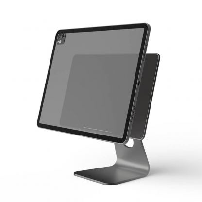 Stoyobe Smart Magnetic Aluminum Desktop Stand - магнитна алуминиева поставка за iPad Pro 11 M1 (2021), iPad Pro 11 (2020), iPad Pro 11 (2018), iPad Air 4 (2020) (сив)