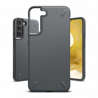 Ringke Onyx Case - силиконов (TPU) калъф за Samsung Galaxy S22 (сив)