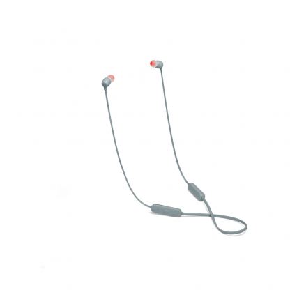 JBL T115 BT Wireless In-ear Headphones - безжични bluetooth слушалки с микрофон за мобилни устройства (сив) 
