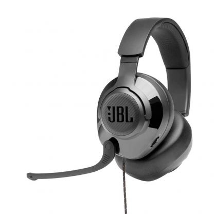 JBL Quantum 200 Over-Ear Gaming Headset - гейминг слушалки с микрофон и 3.5mm жак (черен)