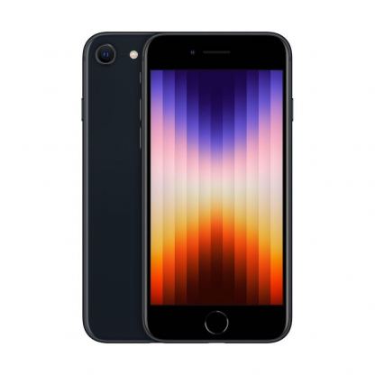 Apple iPhone SE (2022) 64GB - фабрично отключен (черен)