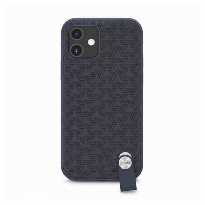 Moshi Altra SnapTo Case - стилен удароустойчив кейс за iPhone 12 mini (тъмносин)