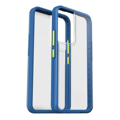 Lifeproof See Case - хибриден удароустойчив кейс за Samsung Galaxy S22 (син-прозрачен)