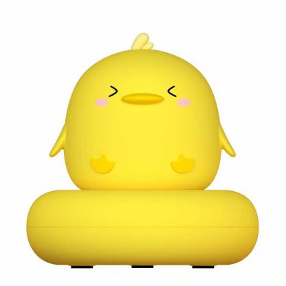 Bedside Night Lamp W-007 Duck - силиконова детска нощна лампа с топла светлина (бял)
