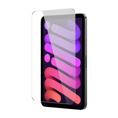 Baseus Tempered Glass Screen Protector 0.3mm - калено стъклено защитно покритие за дисплея на iPad mini 6 (прозрачен)