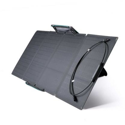 EcoFlow 160W Solar Panel - сгъваем соларен панел зареждащ директно вашето устройство от слънцето (черен)