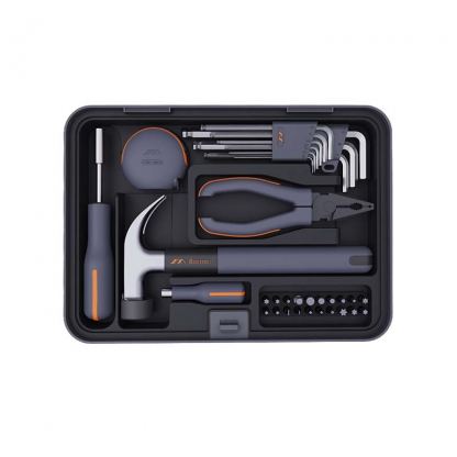 JIMI Home Tool Set Box (X1-A) - комплект инструменти за ремонтни дейности (сив)