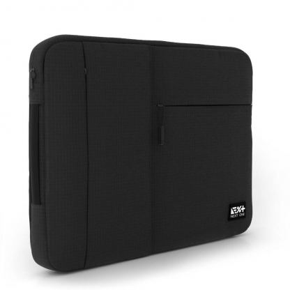Next One Protection Sleeve - качествен неопренов калъф с цип за MacBook Pro 16 M1 (2021), MacBook Pro 16 (2019) и лаптопи до 16 инча (черен)