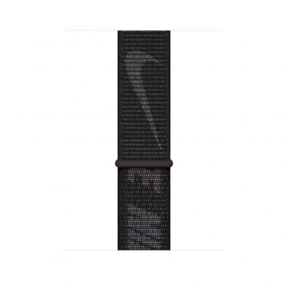 Apple Watch Nike Band Sport Loop - оригинална текстилна каишка за Apple Watch 42мм, 44мм, 45мм (черен)