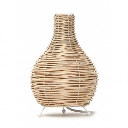 Platinet Table Rattan Lamp Male 25W - настолна LED лампа (светлокафяв) 