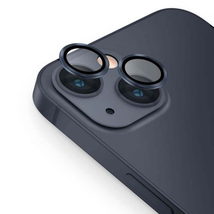 Uniq Optix Camera Tempered Glass Lens Protector - предпазни стъклени лещи за камерата на iPhone 13, iPhone 13 mini (черен)