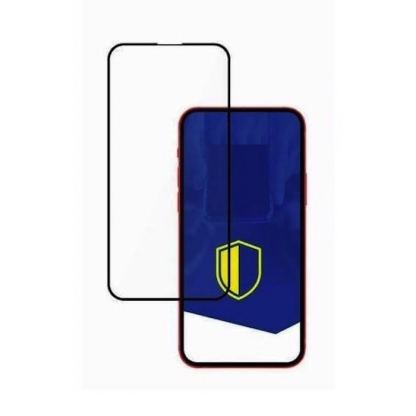 3mk FlexibleGlass Max Screen Protector - хибридно стъклено защитно покритие за дисплея на iPhone 14 Max (черен-прозрачен)