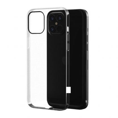 Comma Hard Jacket Case - поликарбонатов кейс за iPhone 14 (прозрачен)