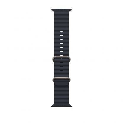 Apple Ocean Band - оригинална флуороеластомерна каишка за Apple Watch Ultra 49мм (черен)